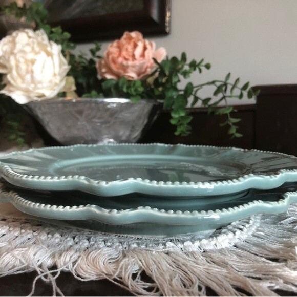 Blessings Unlimited Gratitude Plates Blue 10” Grace Gratitude Collection Set 1 - Picture 6 of 12